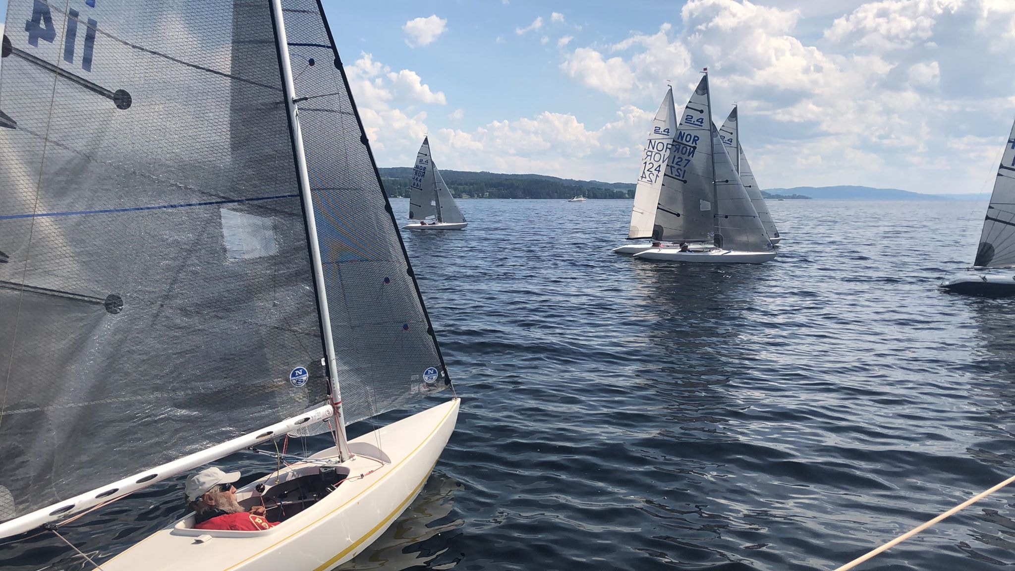 Vellykket norgescup for 2.4mR
